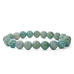 Амазонит 10мм, браслет "Классика", 18см.