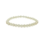 Султанит 6мм, гранёные бусины, браслет "Классика" 18см.