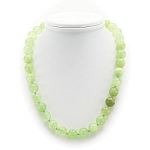 Бусы из оникса, с круглыми бусинами через узелок диаметром 12мм.