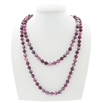 Бусы турмалин (имитация), круглые 8мм, длинные 120см