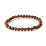 Авантюрин коричневый 6мм, браслет "Классика" длина 17см