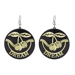 Серьги "Мечта" черные