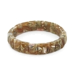 Родохрозит (Аргентина) 12мм, браслет "Квадро" длиной 18см